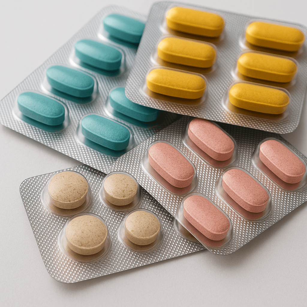 Blistrowanie - kapsułki w blistrach